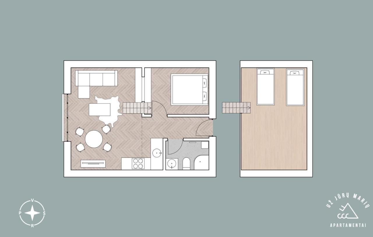 Uz Juru Mariu Apartment Juodkrante Ngoại thất bức ảnh